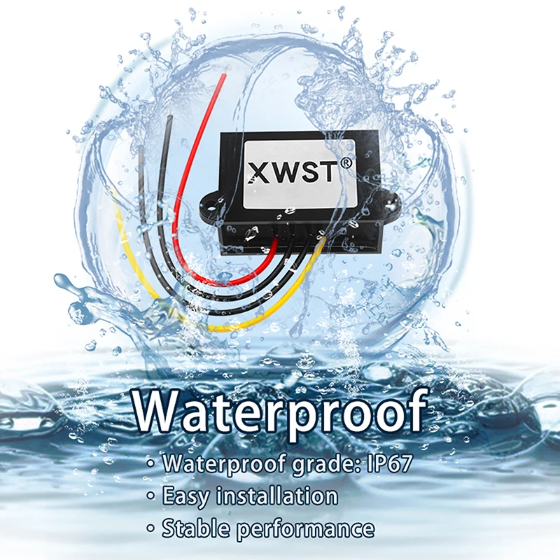 Waterproof Step Up Boost Dc dc Converter 12v to 48v 1A 1.5A Power Inverter CE RoHs IP67 for Electric Bike