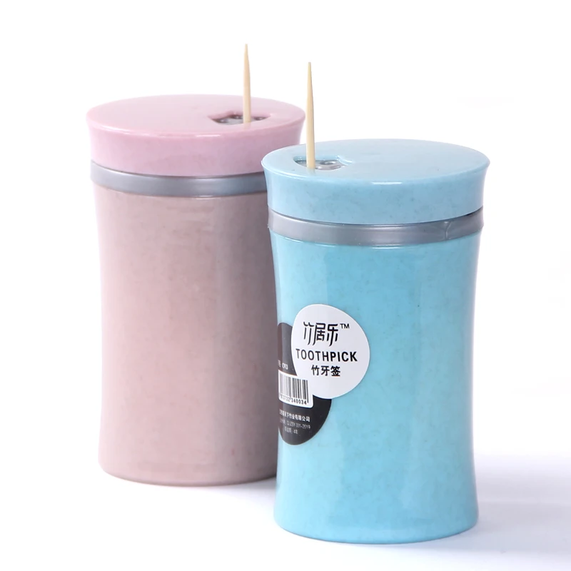 
Toothpick container High Quality Restaurant Hotel Domestic Bamboo Toothpicks 65mm * 1.8mm Wholesale Toothpick jars 