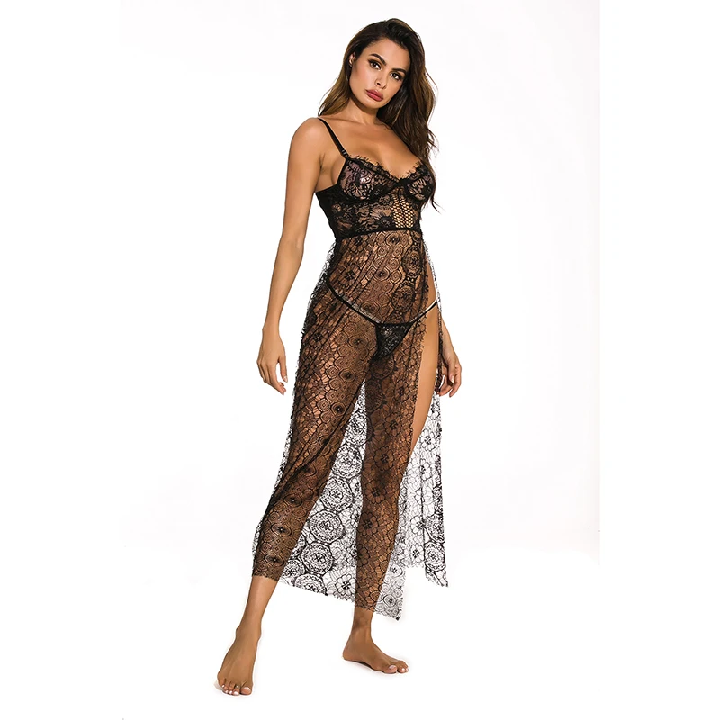 
New design women sexy lingerie underwear lace mature women pajamas hot 
