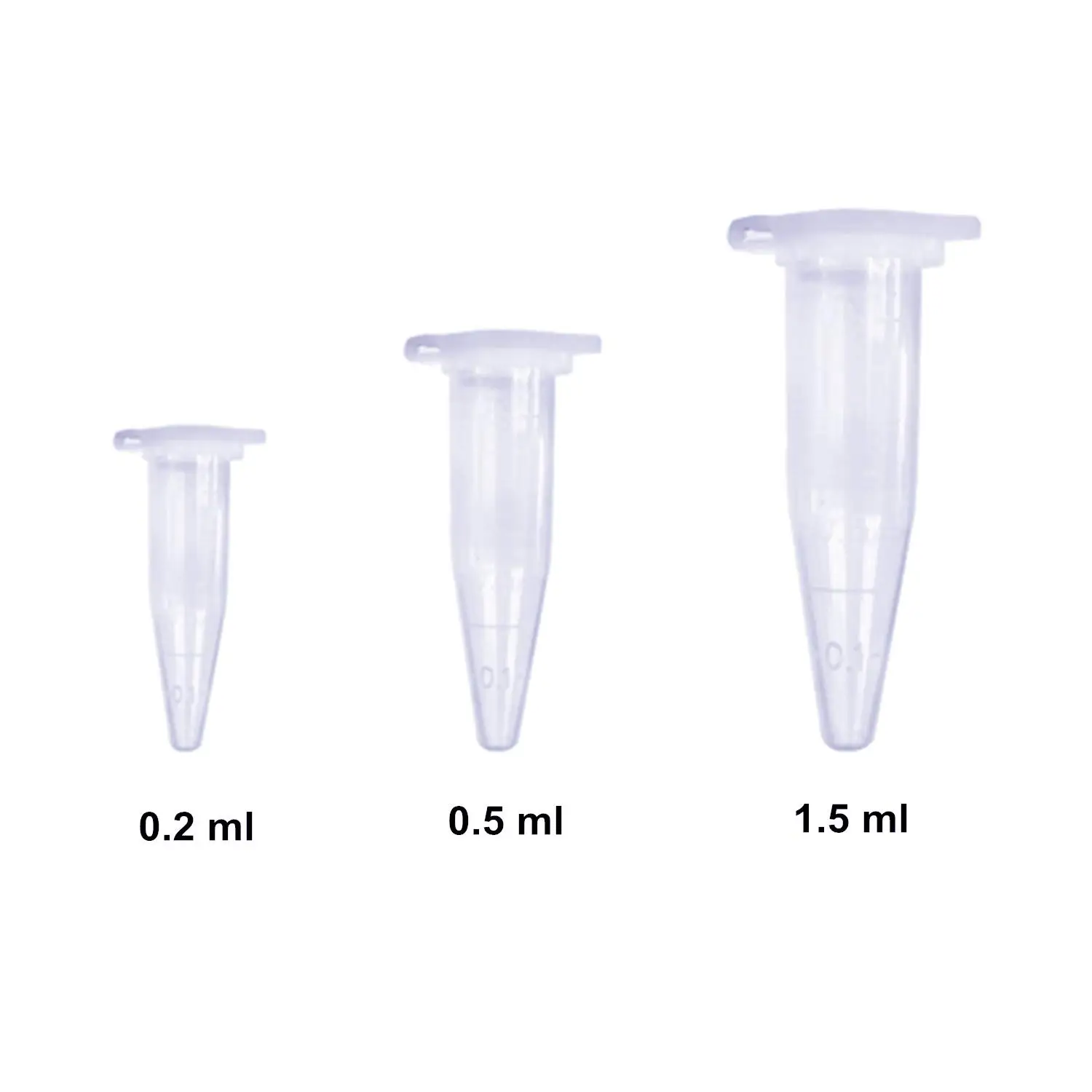 Rongtai High-quality Conical Microcentrifuge 0.2ml 0.5ml 1.5ml 2ml falcon centrifuge tubes