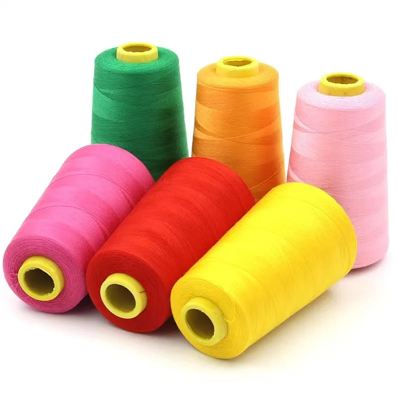 TKT120 Wholesale 100% Spun Polyester Sewing Thread 40/2 3000yds polyester continuous filament sewing thread