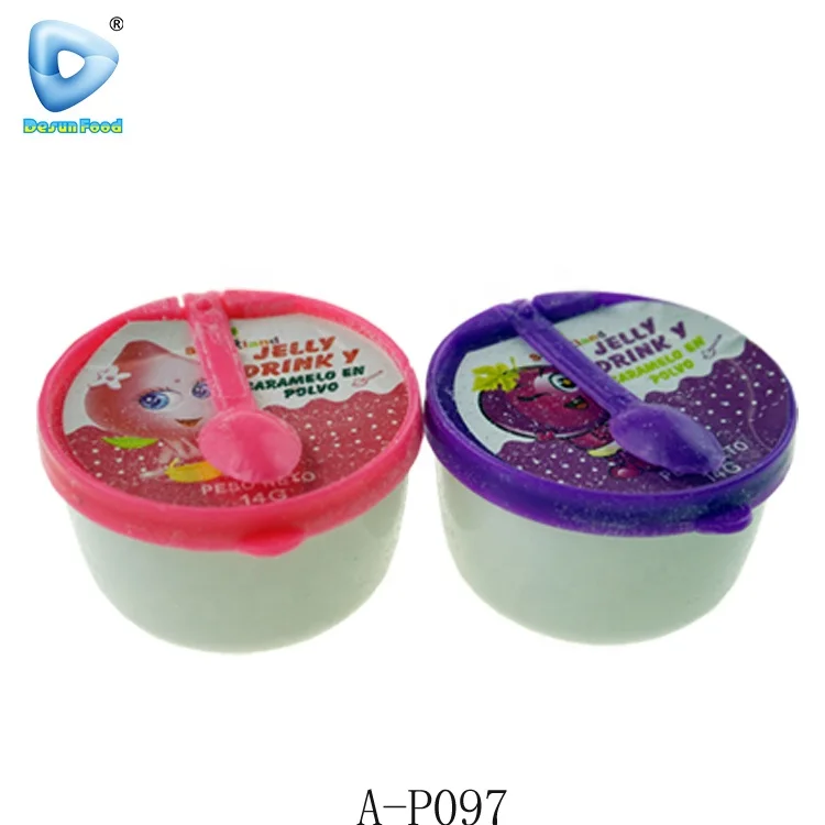 Chinese wholesale sour powder candy with fruit jam