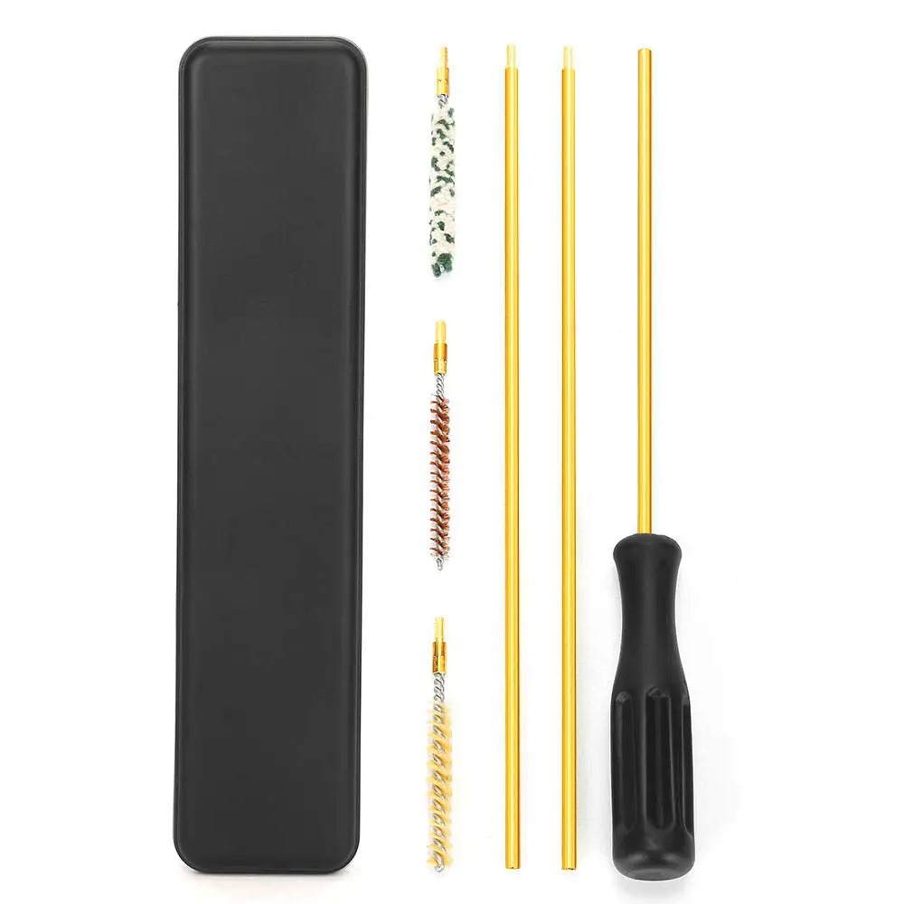 6pcs .17.22.30cal Bore Cleaning Brush Plastic Case Universal Brush Gun Cleaning Accessories