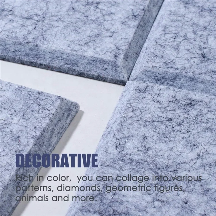 Factory sale felt fabric sound absorbing covered wall panels