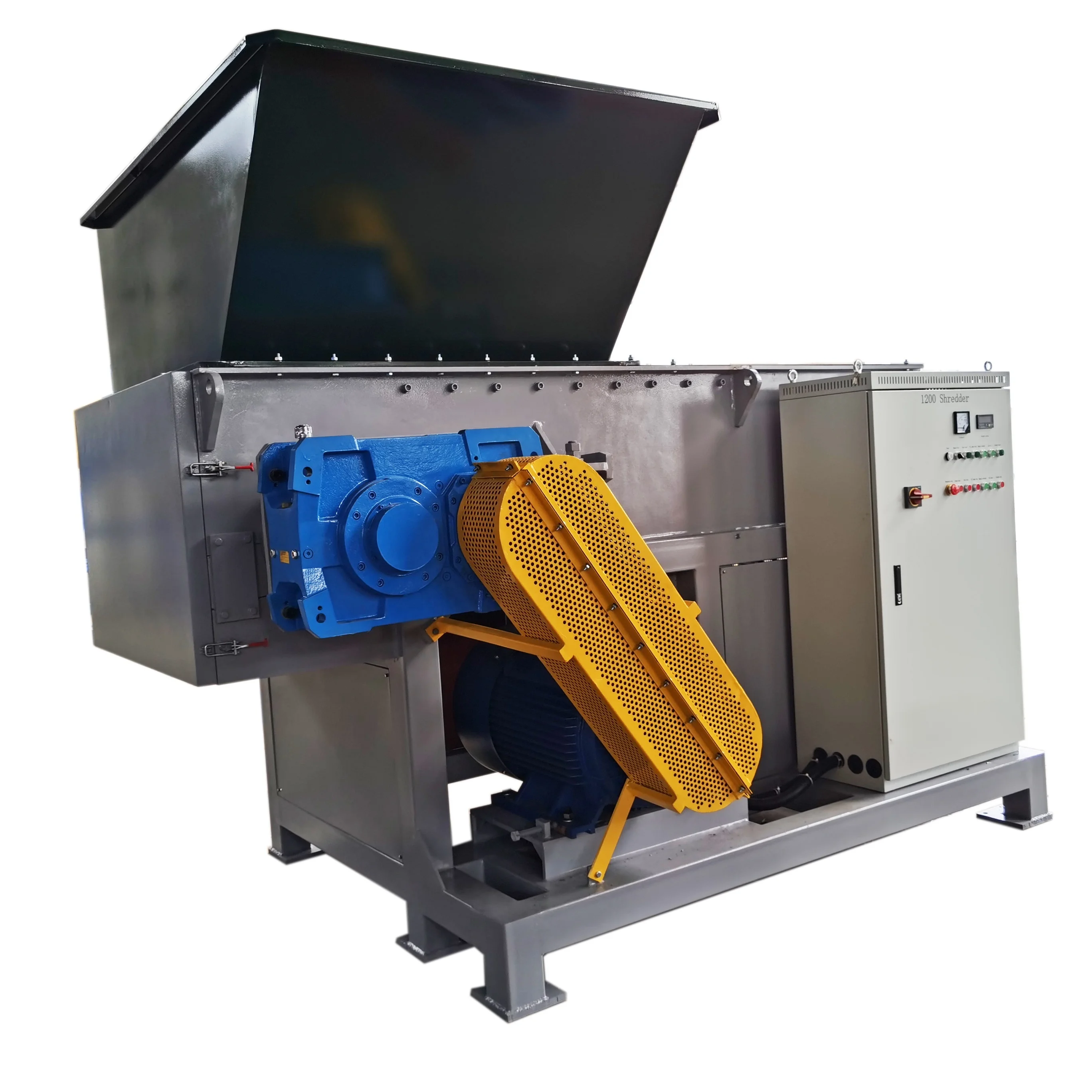 Kailong Machinery shredder electronic laptops single shaft plastic shredder for sale