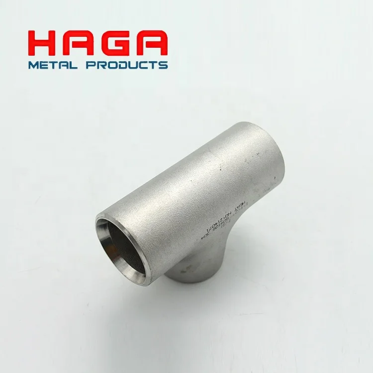 Brass Pipe Fittings Production Line Steel Stainless Steel Pipe Fittings Butt Welding Straight Reducing Tee