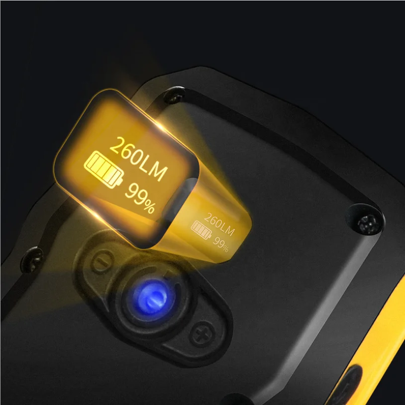 WARSUN ES160 outdoor portable flashlight worklight lamp USB rechargeable led cob inspection work light with Speaker