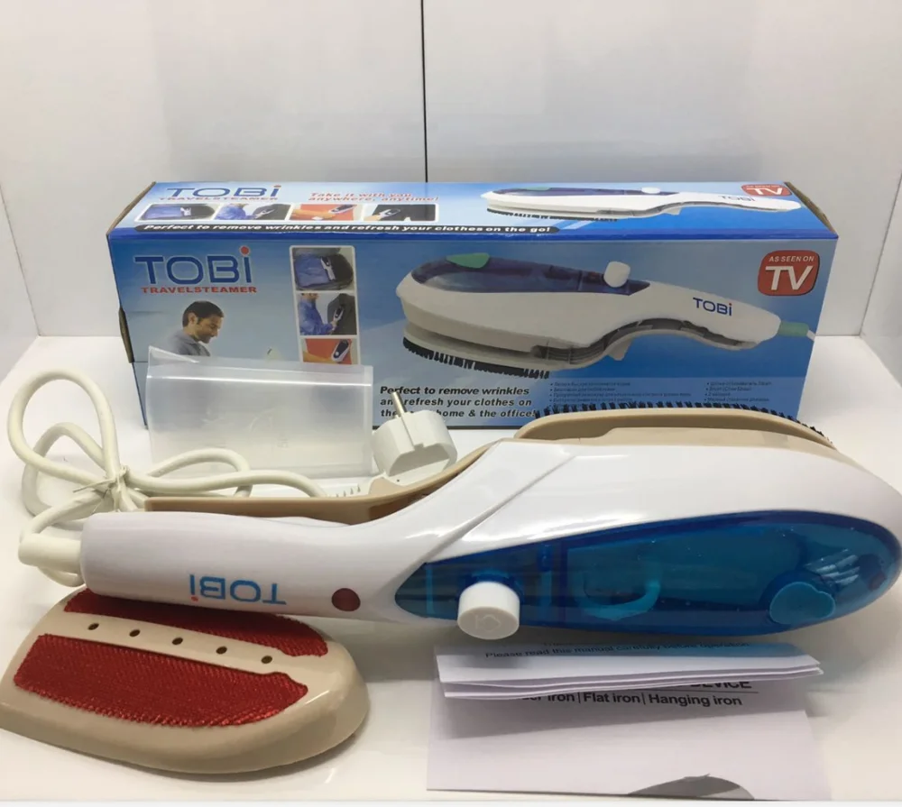 Home Use Steam Iron Brush 800W Handheld Travel Clothes Garment Steamer