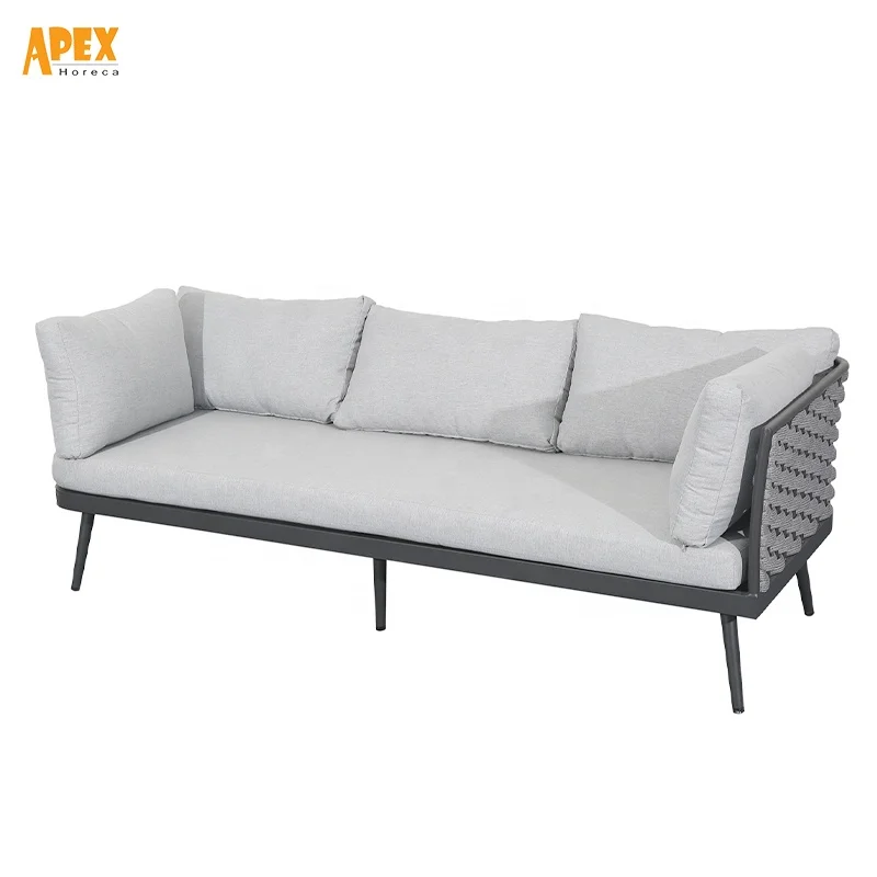 AC1492 Modern home furniture sofa sets customized Italian design 3 seater set luxury outdoor living