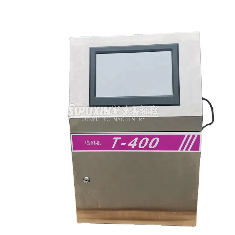 Automatic food cosmetics chemical bottle bag date code batch number inkjet printer