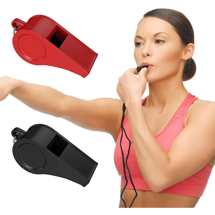 Best Quality Favorable Price Plastic Whistle Outdoor Indoor Emergency Whistle For Promotion