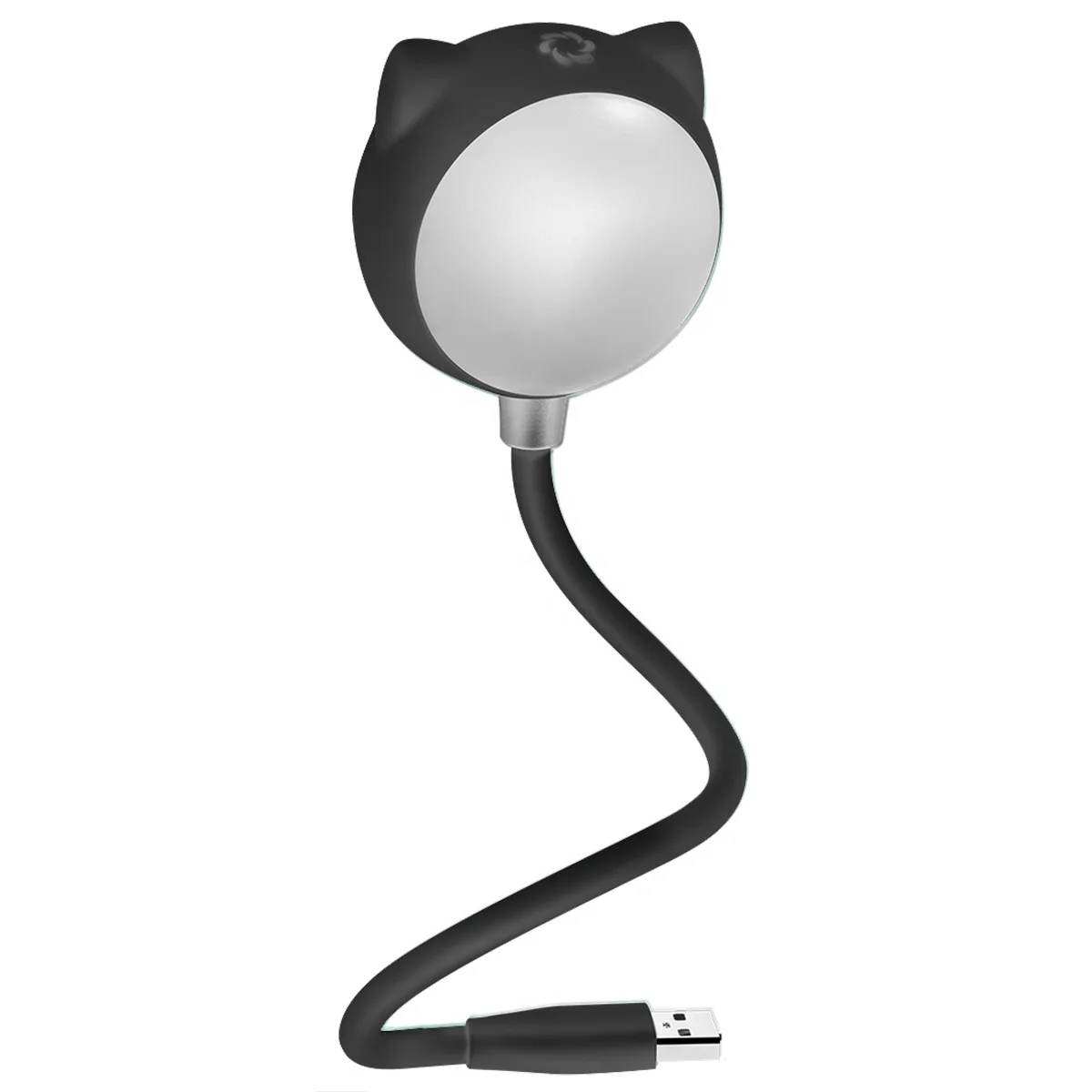 Portable cat Mini USB Music bluetooth speaker Lamp  Light Atmosphere night light for laptop/power bank/car