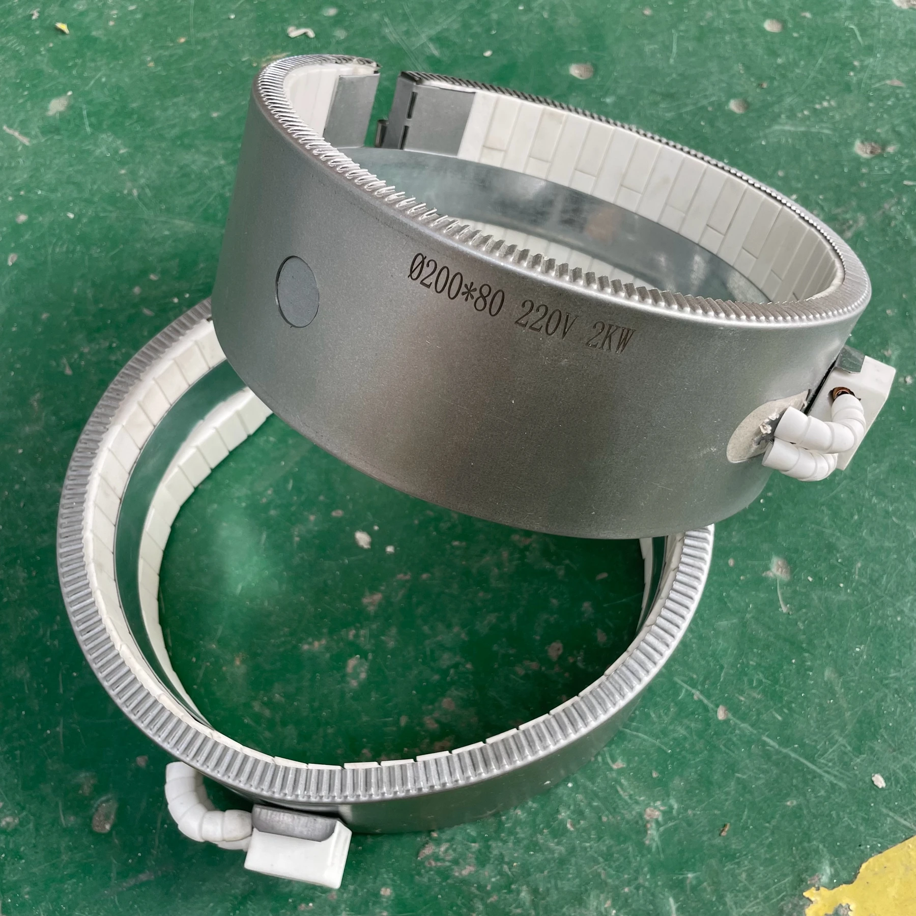 Промышленный Электрический экструдер 220 В, ленты, нагревательное кольцо, керамический обогреватель ленты для машины для литья под давлением