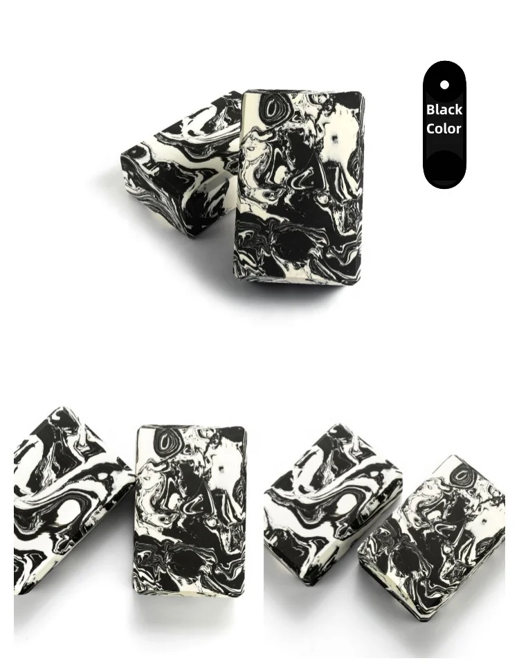 180g eva foam camo yoga brick 3*6*9 inch non slip camouflage eva marble yoga block