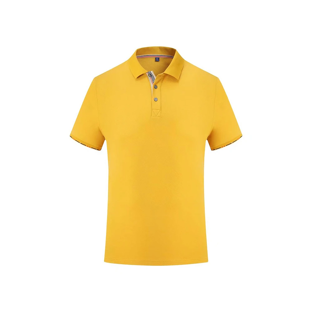 China produces a batch of high-quality cotton polo uniform polo shirts for adult teams