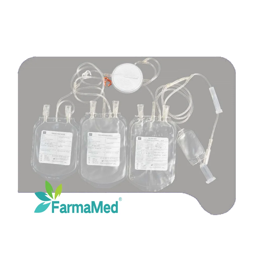 FarmaSino 250ml 450ml Triple CPDA-1Blood Collection Bag