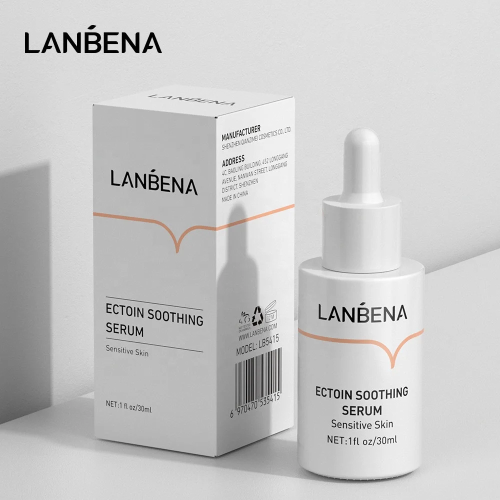LANBENA Ectoin Soothing Serum Anti Allergic Enhance Skin Bottom Repairing Acne Marks Damage Moisturizing Sensitive Skin 30ml