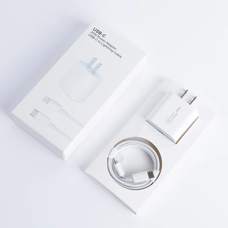 20w mobile phone usb-c power adapter PD Usb Type C Charger Head Adapter for iphone 12