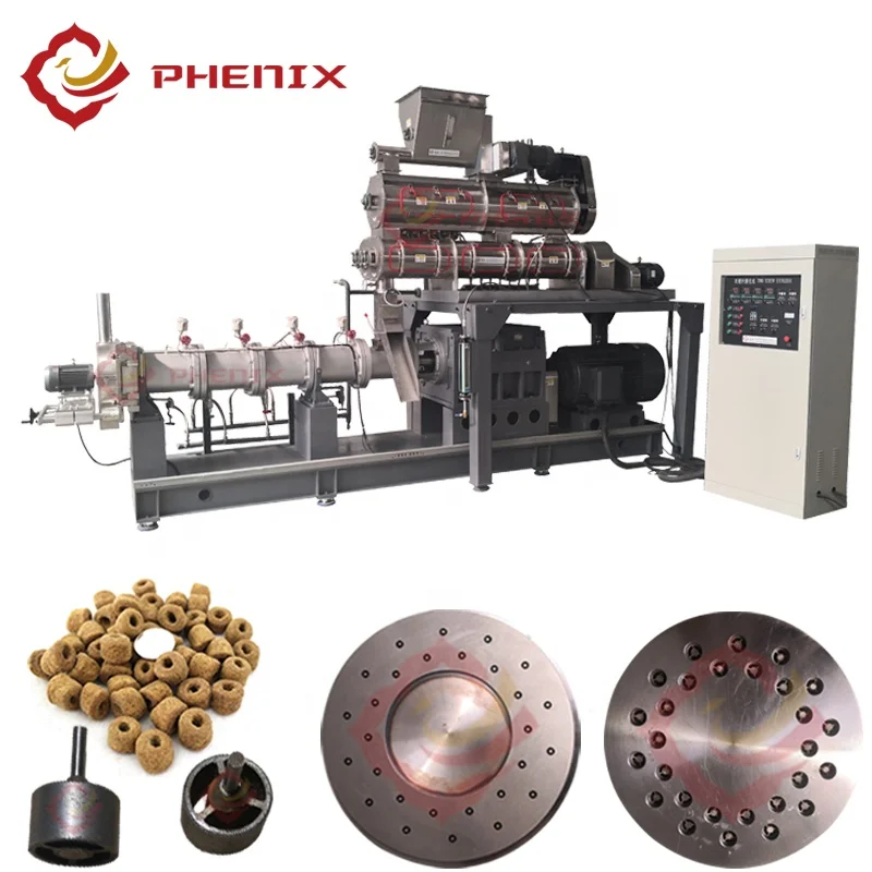 CE Certificate Pet Food Extruder Dog Cat Food Making Machine Production Line