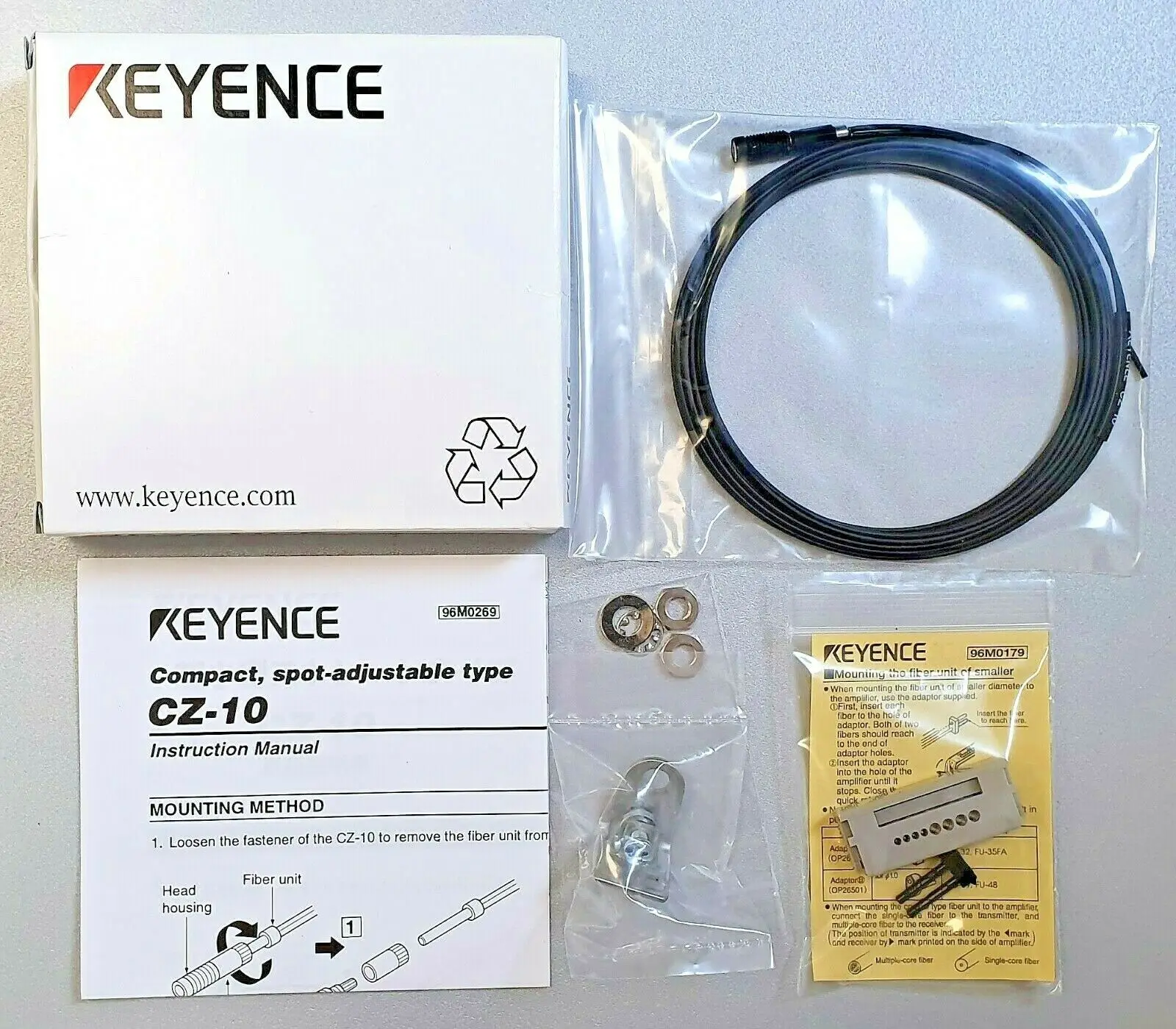 Keyence Fiber-optic Sensor FU-77