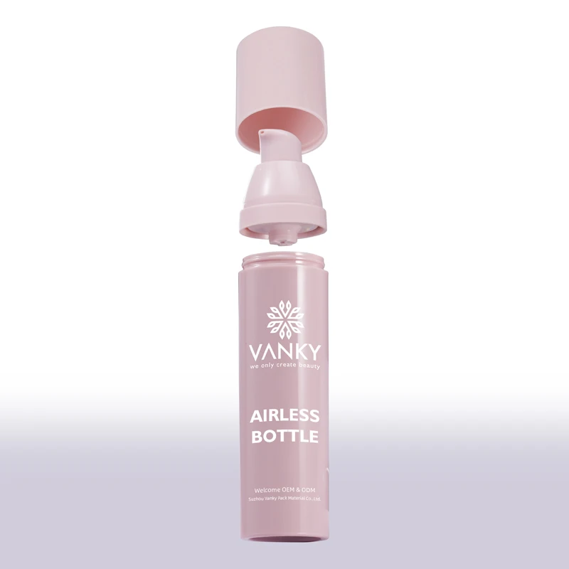 Wholesale Skin Care Cream Luxury Petg Plastic Lotion Pump Bottle Pumps Cosmetic Cream Packaging Foam Airless Pump Bottles