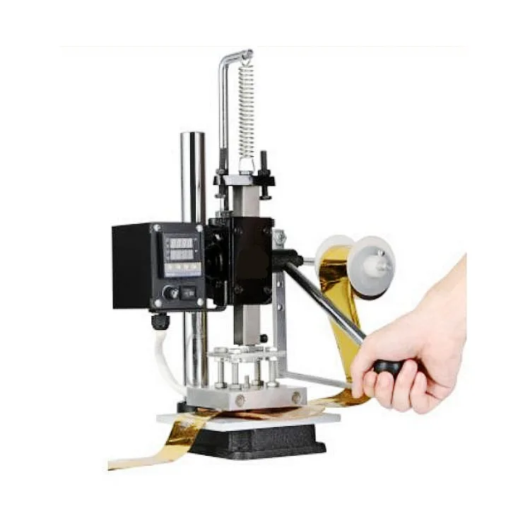 Embossing stamp machine hydraulic hot press machine