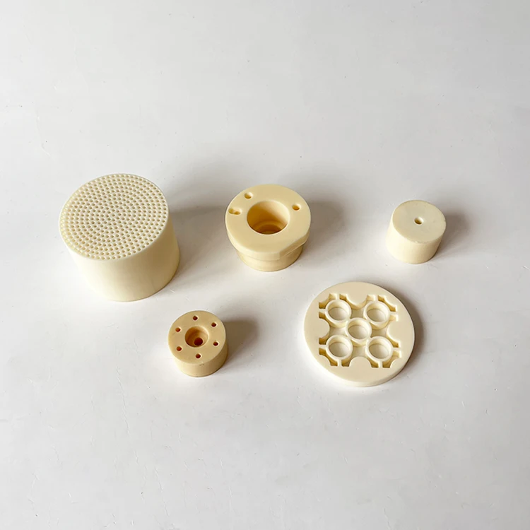 Customized Alumina equipment accessories dispersed ventilation ceramic parts Aluminum oxide gas distribution block