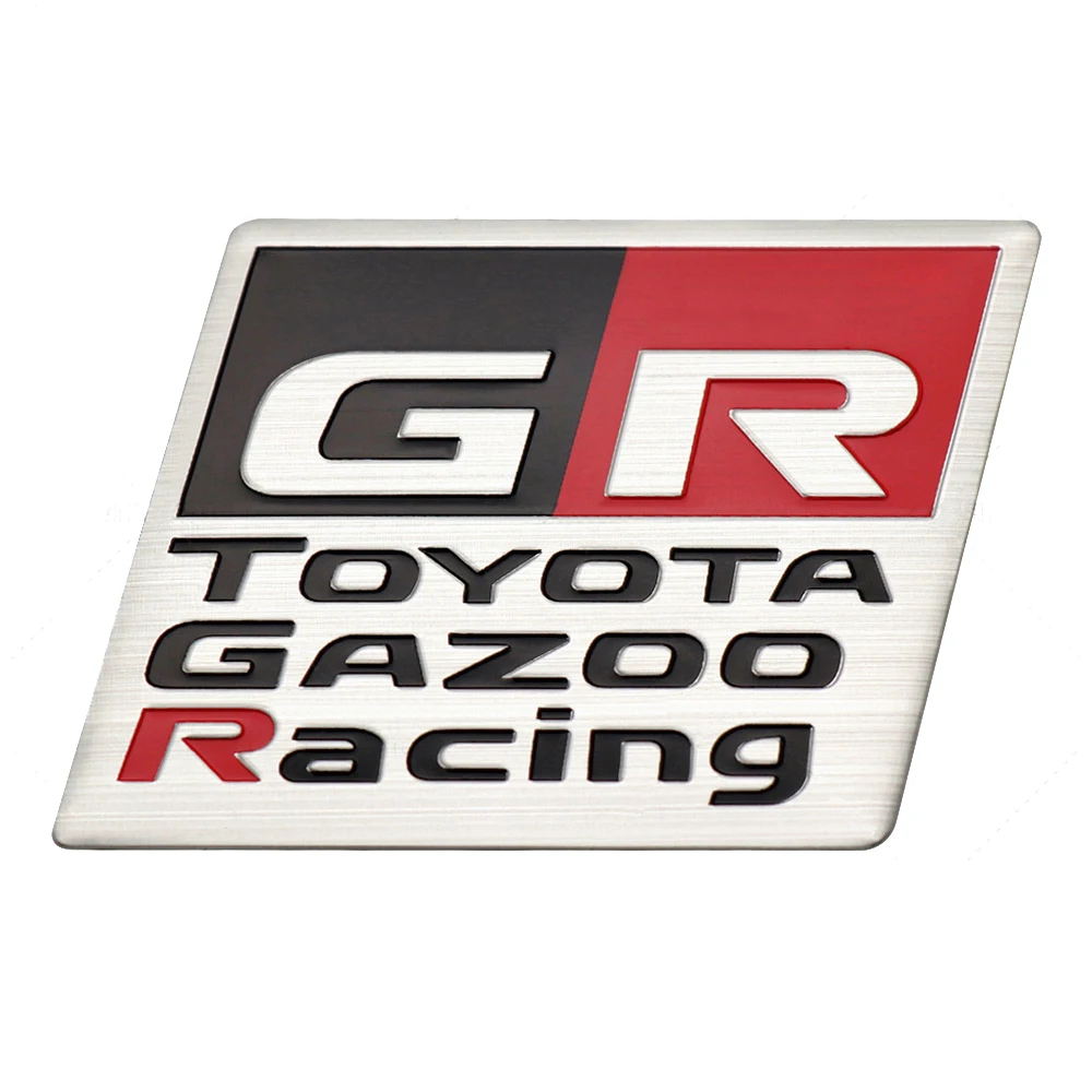 Подходит для Toyota модифицированный логотип автомобиля GR GRSPORT TOYOTA personality свободные царапины маркировка заднего кузова