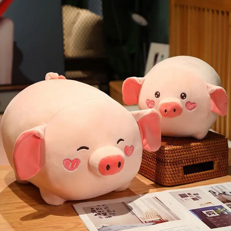 Cute Pig Doll Plush Toy Papa Pig Doll Ragdoll Boys Pillow Bed Sleeping