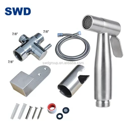 Биде для ванной комнаты, ручной распылитель для биде, аксессуары для ванной комнаты, тканевый распылитель для подгузников