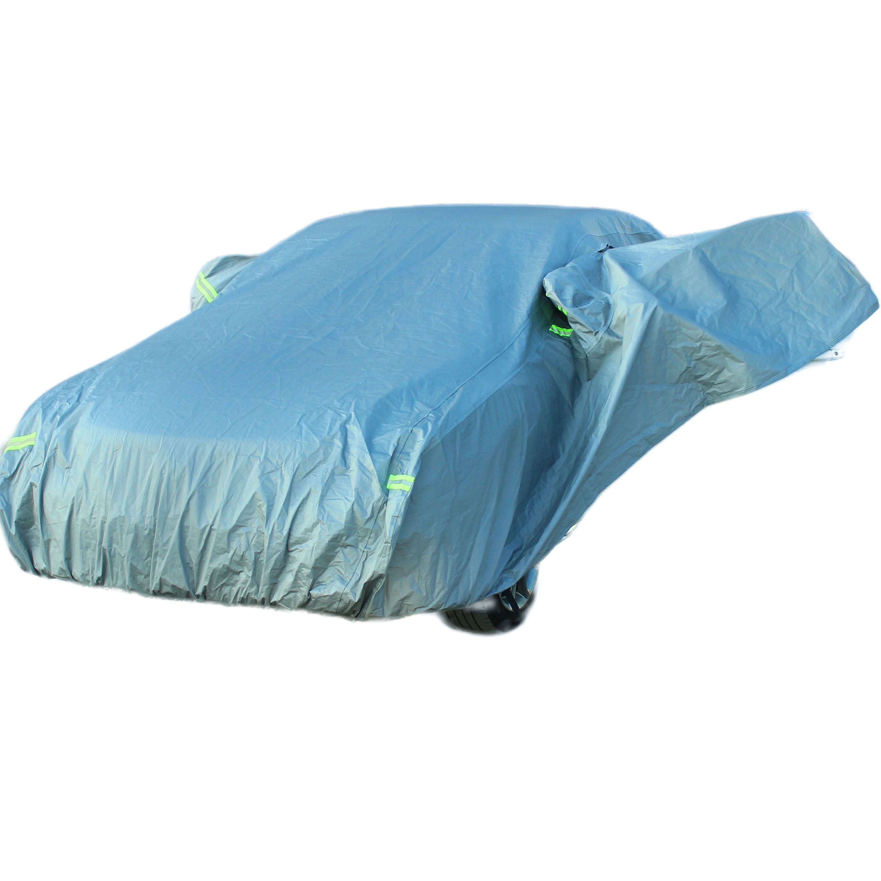 2023 Waterproof Roofing Coated PVC Blue Car Cover Custom Tarpaulin