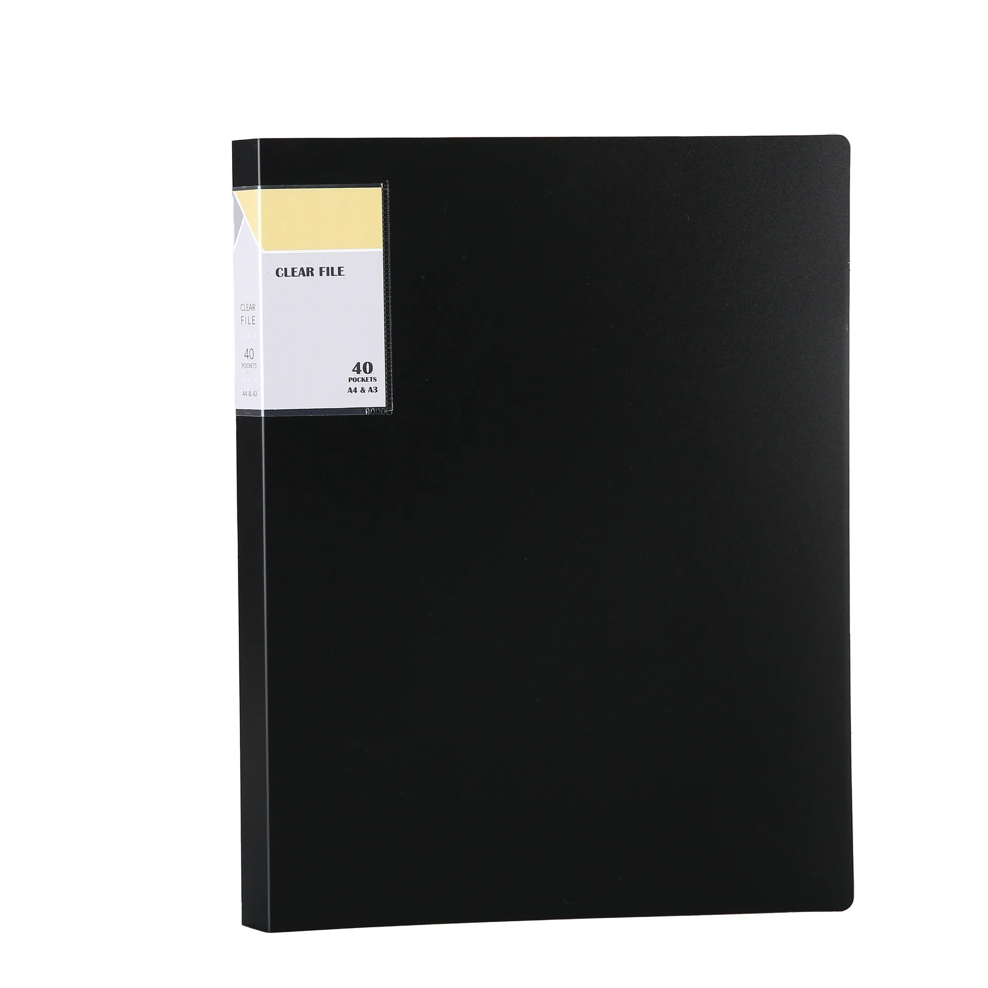 New A4 Non-Reflective Modifiable Sheet Music Folder Pp Document Folder Large Capacity Multi-Layer Info Booklet Wholesale