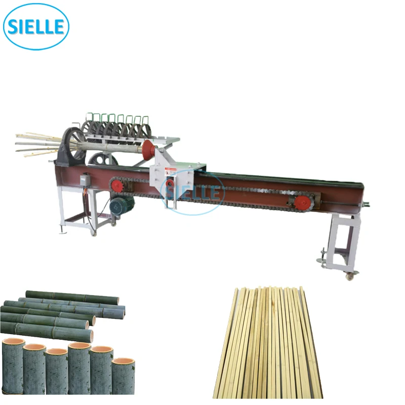 Automatic original bamboo slitting machine/break bamboo machine for sale/bamboo slitting machine price