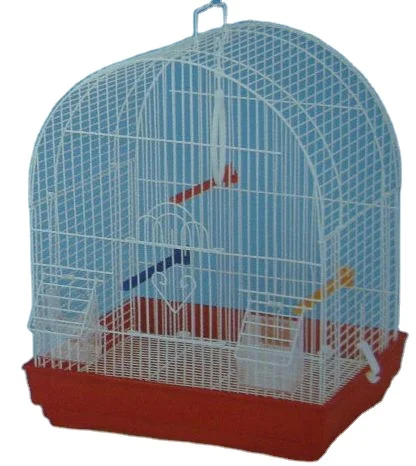 Round bird cage Durable Gold Book hanging portable breeding parrot pigeon bird cage