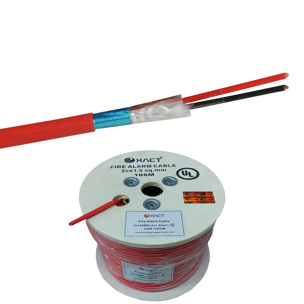 3x1.0mm2 Shielded Tinned Copper Solid or Stranded Fire Alarm Cable