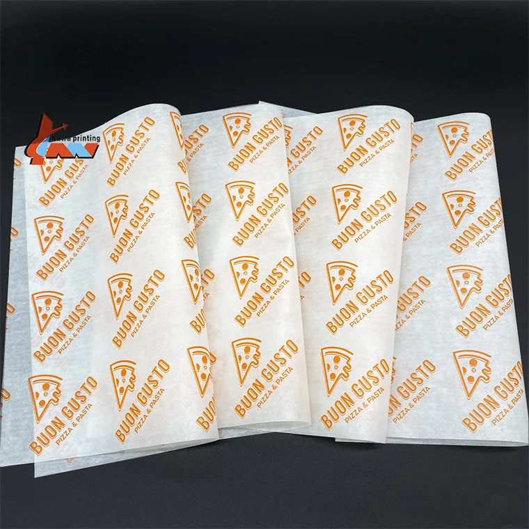 
Greaseproof Burger Food Wrapping Deli Wrap Paper 