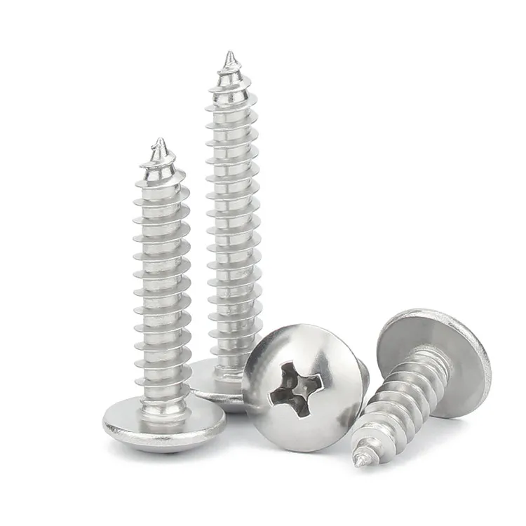 JISB1122T  A2-70 304 316 Stainless steel self tapping screw truss head