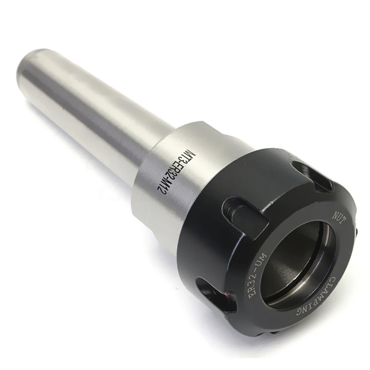 16pcs/set ER32 Collet Chuck Holder MT3 M12 Morse Taper + ER32 Spring Collets ID 3-20mm For Lathe Milling Tools