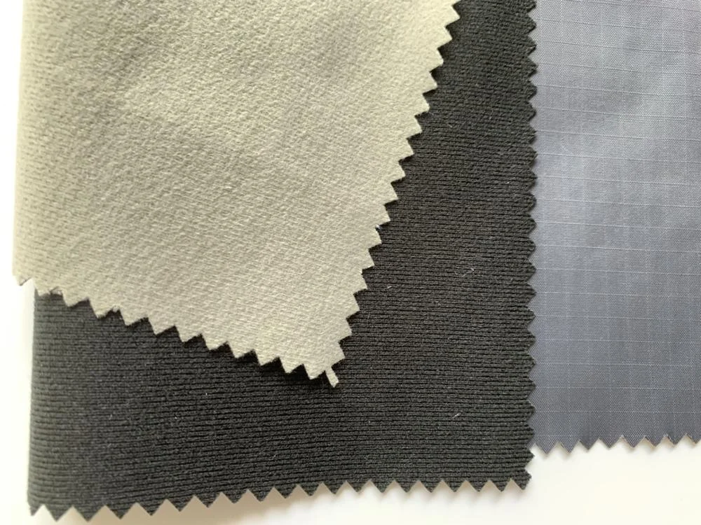 Slippery 70D Nylon Ripstop Fabric Laminated With Knitted Fabric For Hospital Slide Sheet / Mattress