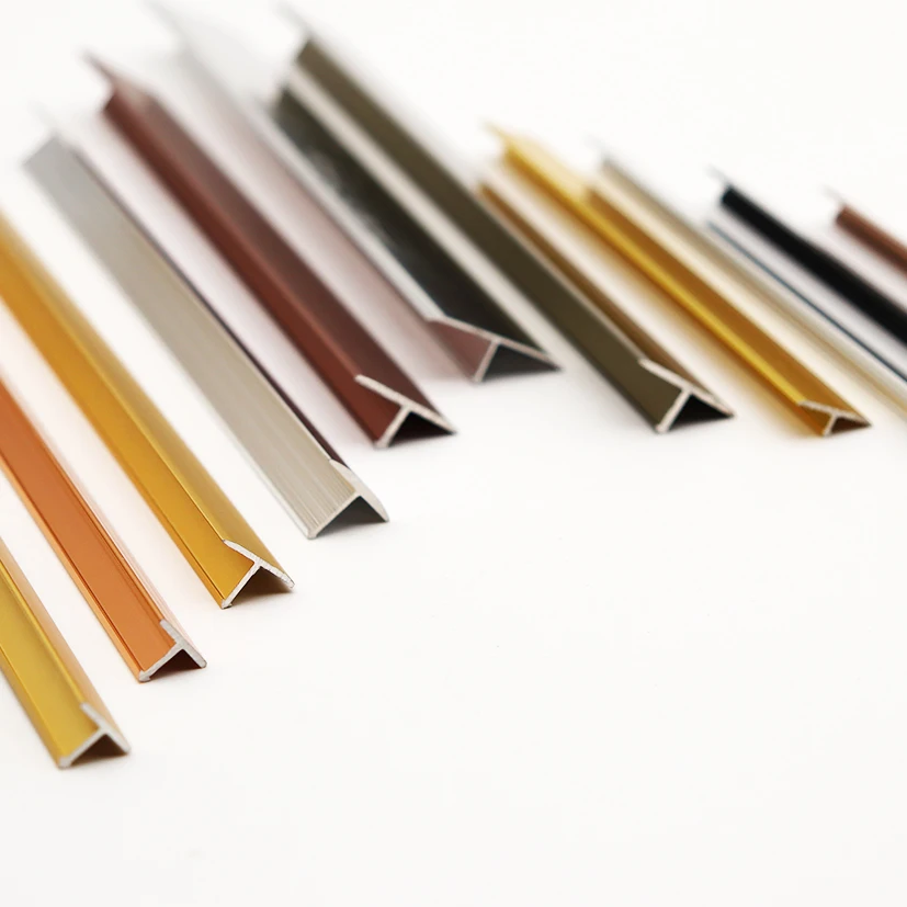 Fashion Waterproof T Shape Tile Edge Trim Corner Tile Trim Corners aluminum trim Floor Tile Trimming Corner