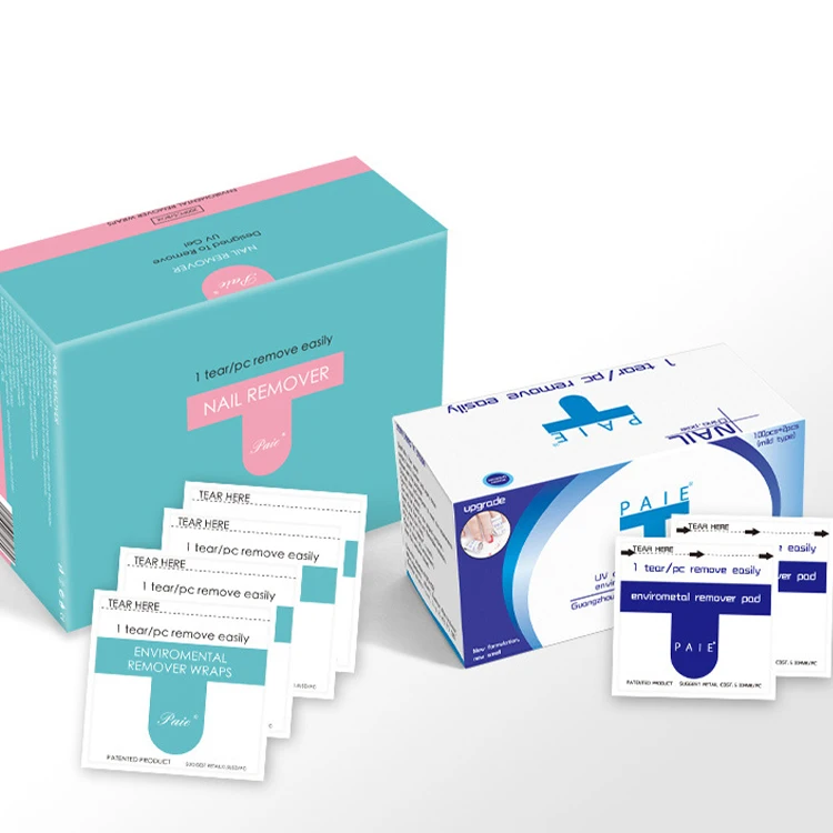 Huati Sifuli wholesale nail polish remover and nail gel polish removal wipe pad