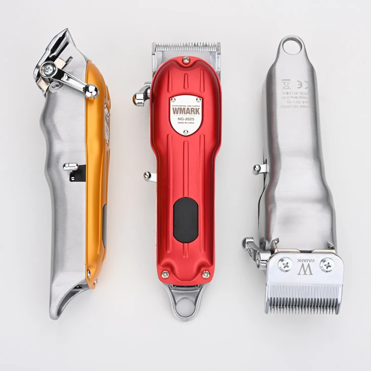 WMARK All Metal 9Cr18 Stainless Blade 6500RPM Tijeras De Pelo Buy Online Men Professional Hair Clippers For Barber Shop