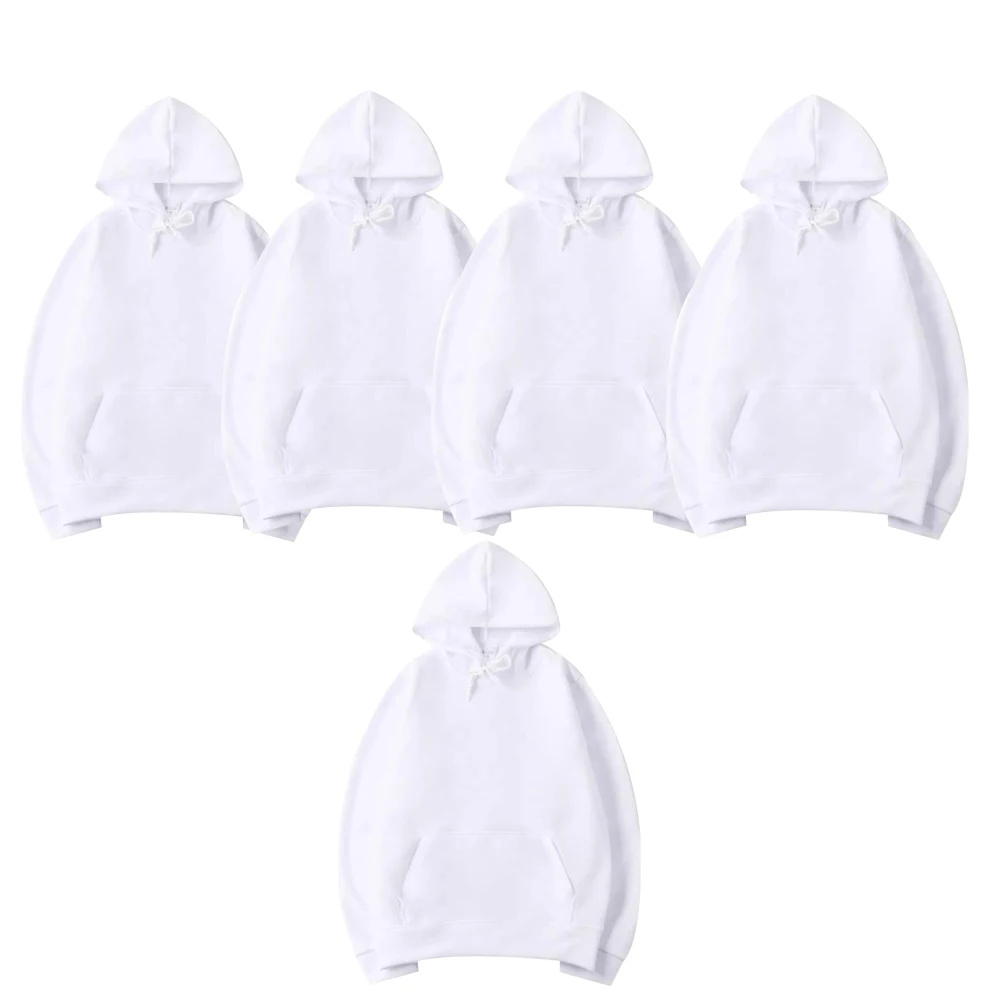 Sublimation Hoodies Us warehouse Mens US size 100 polyester customize logo blank sublimation hoodie printing pullover sweatshirt
