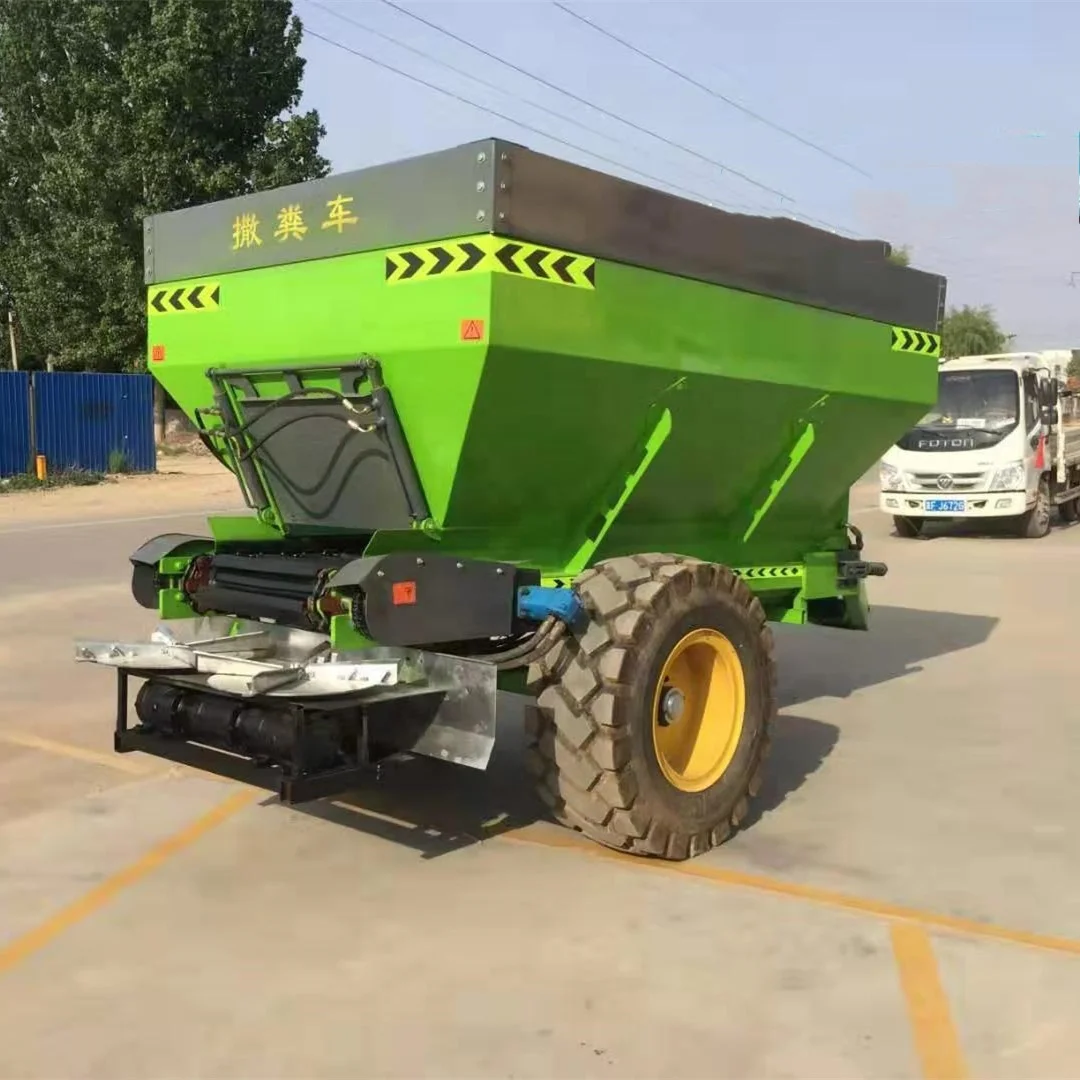 Tractor Traction Fertilizer Spreader Machine/manure Spreader Animal Dung Fertilizer Spreader Machine