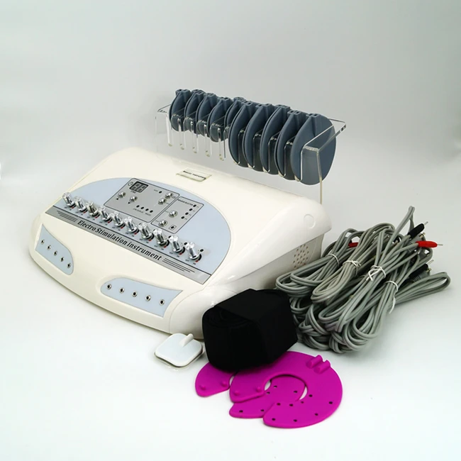 2022 Newest Microcurrent EMS Electric Muscle Stimulator Body Massager Weight Loss Electro Myostimulation Machine Desktop 35W