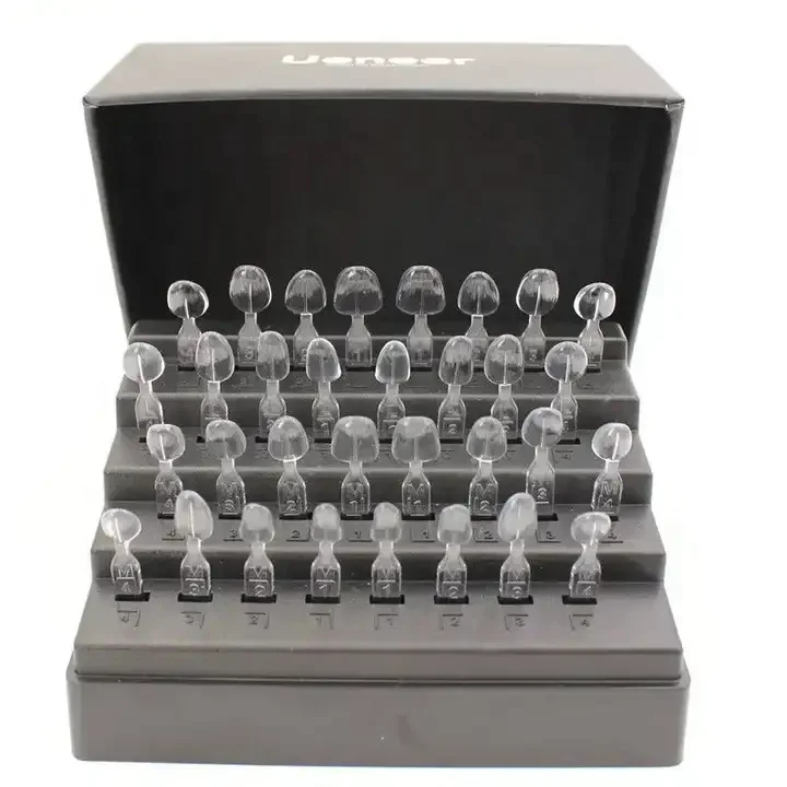 32pcs/Set Dental Veneer Mould Kit Light Cure Autoclave Anterior Teeth Mould  Front Teeth Whitening Tools Dental Material