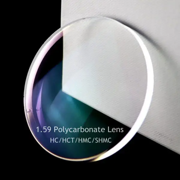 Danyang Lens Factory Wholesale 1.59 Single Vision Lens Polycarbonate Eyeglasses Ophthalmic Optical Lenses Stock Lens