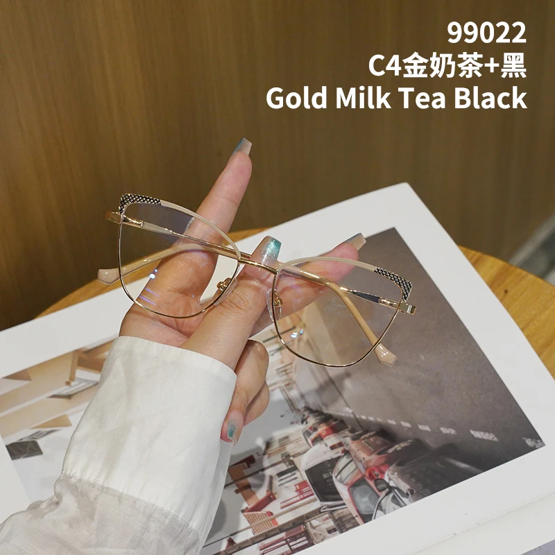 2024 Anti Blue Light Myopia Optical Glasses Stylish Custom Made Eyeglass Frames Photochromic Eyeglasses Wholesale
