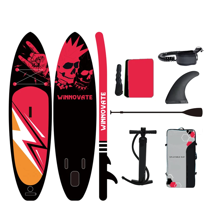 WINNOVATE2223 Factory wholesale price fishing sup inflatable stand up paddle board with accessories