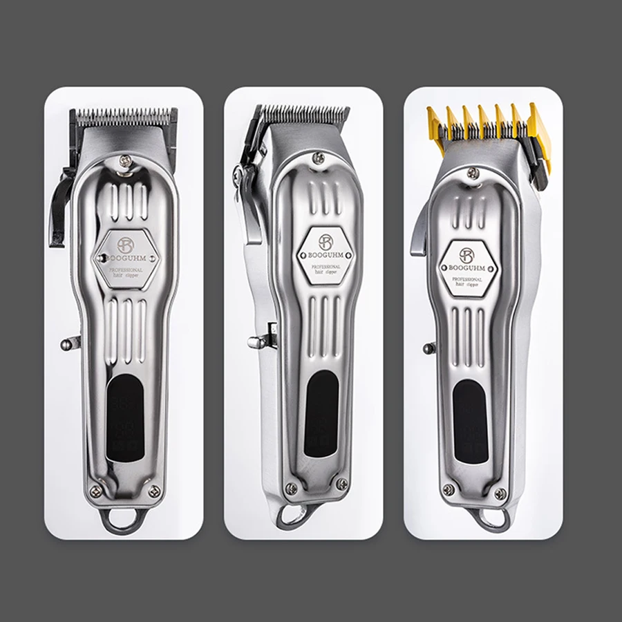 Top grade professional metal waterproof stronger longer lasting sharp powerful electric hair trimmer hair clipper machine